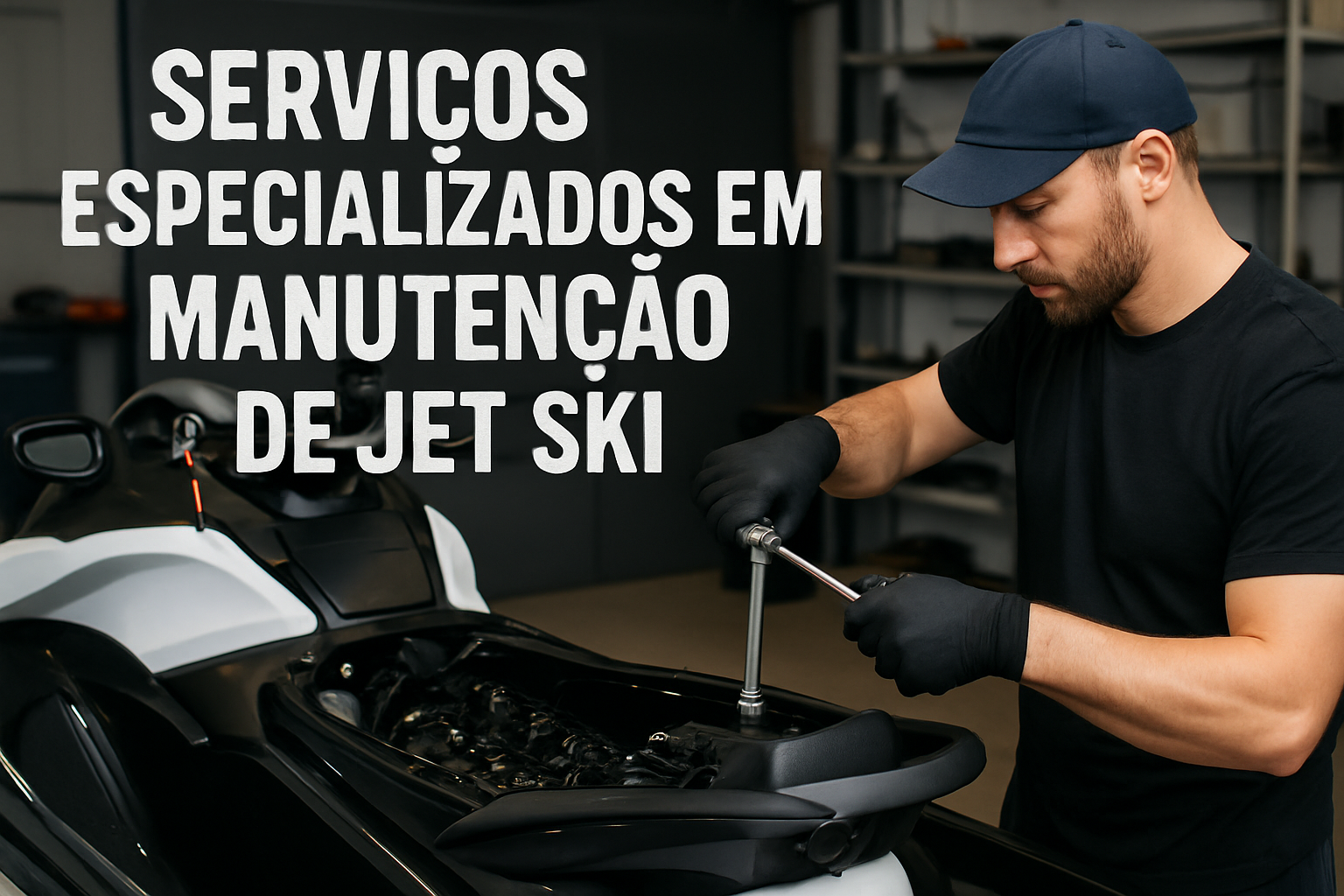 Serviços especializados em manutenção de jet ski